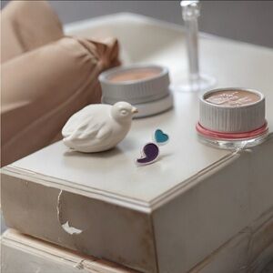 Enamel semicolon support mental health pin button badge gift statement